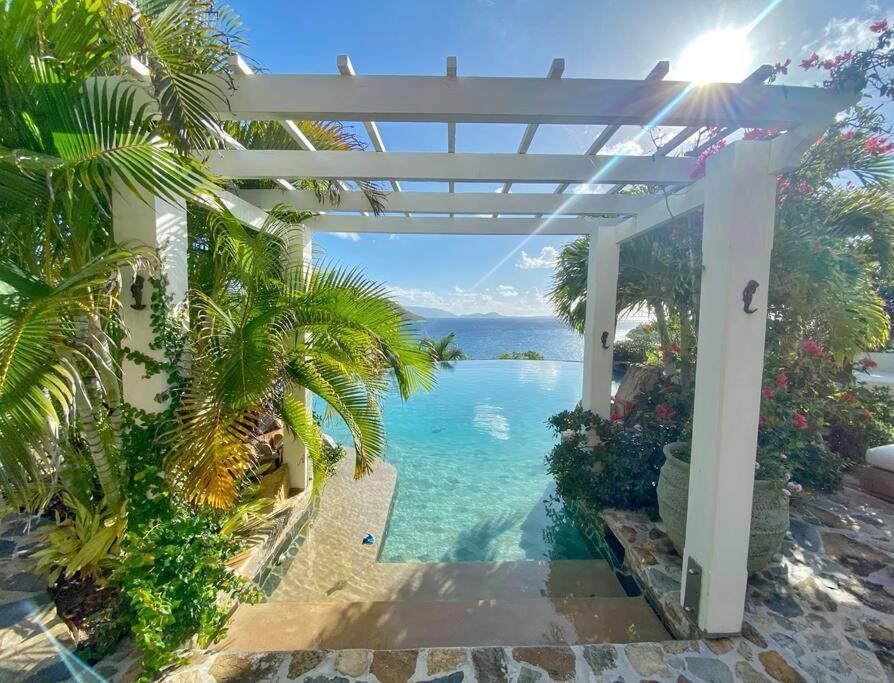 Luxury 7Br Waterfront Villa With Views Of Marina Cay And Scrub Island East End Exterior foto