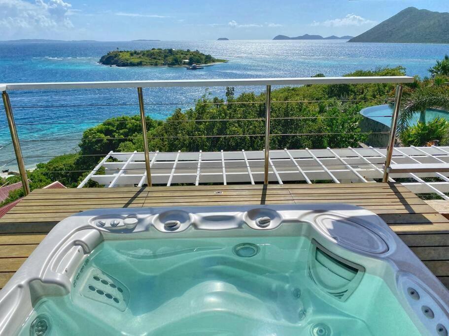Luxury 7Br Waterfront Villa With Views Of Marina Cay And Scrub Island East End Exterior foto