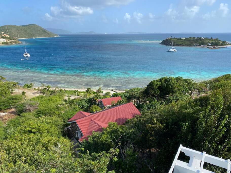 Luxury 7Br Waterfront Villa With Views Of Marina Cay And Scrub Island East End Exterior foto