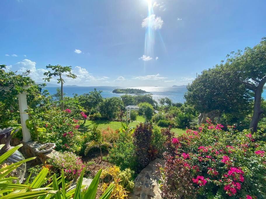 Luxury 7Br Waterfront Villa With Views Of Marina Cay And Scrub Island East End Exterior foto